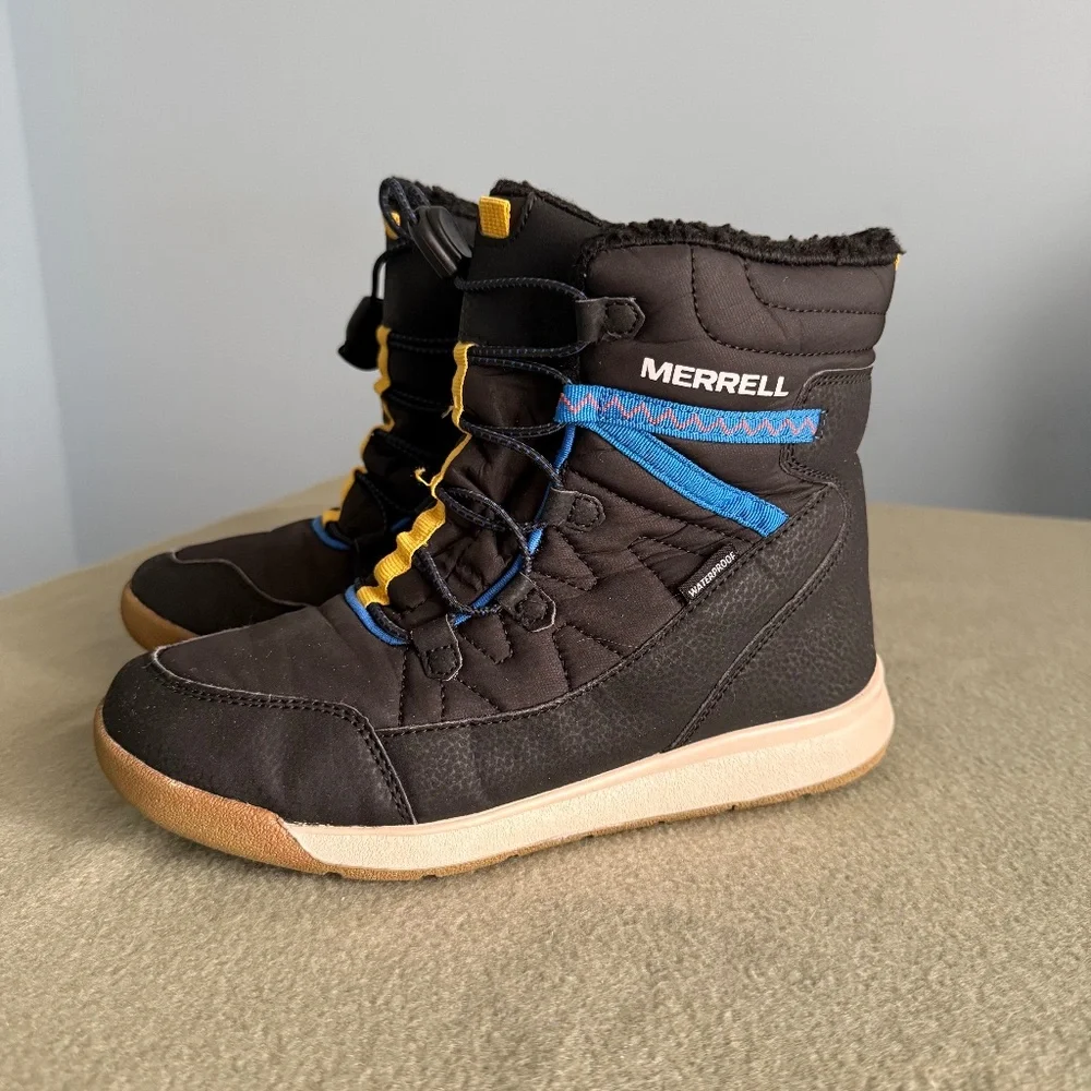 Merrell‎ Kids Snow Crush 3.0 Unisex Waterproof Boots Size 4M